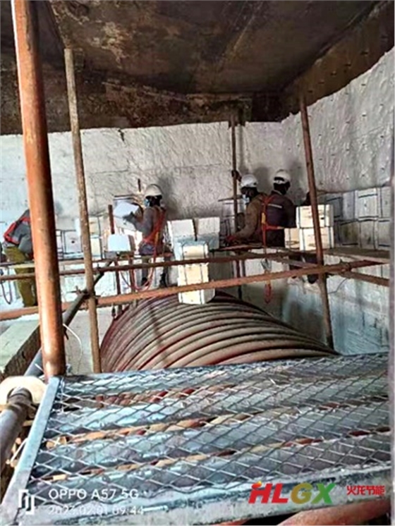 非洲加納石化工業(yè)爐保溫項目 非洲加納石化工業(yè)爐保溫項目