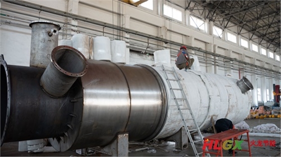 竹屑連續式炭化爐保溫