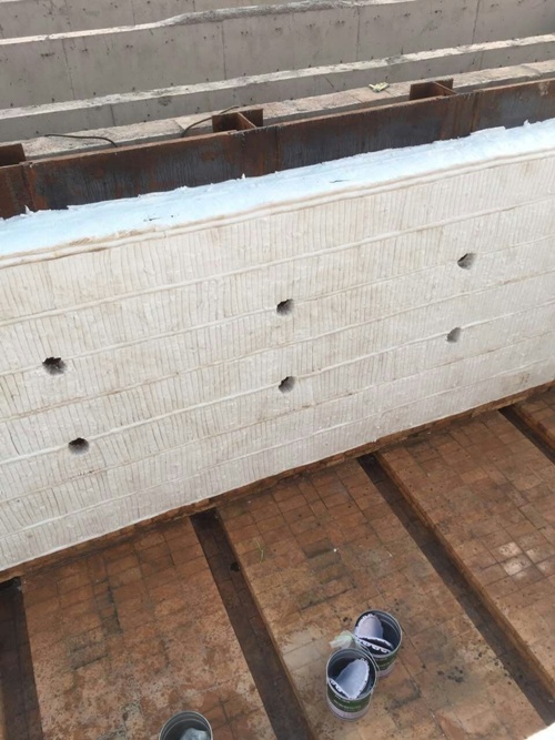 熱鍍鋅鍋保溫局部 熱鍍鋅鍋保溫局部