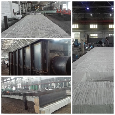 臺車(chē)式爐保溫用陶瓷纖維模塊