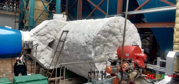 鋼廠(chǎng)熱風(fēng)爐外保溫方法