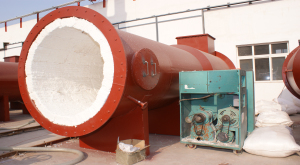 山東天力熱風(fēng)爐陶瓷纖維噴涂料、模塊安裝施工