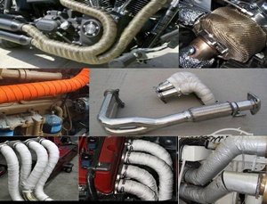 排氣管隔熱帶選陶瓷纖維帶好還是玻璃纖維帶好？